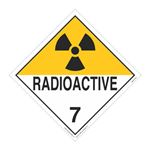 Class 7 - Radioactive Worded Placard